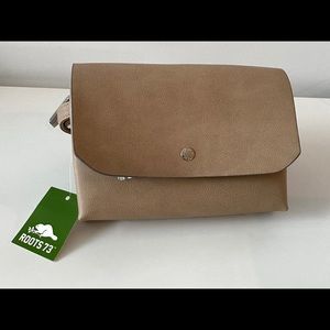 Roots brand new cross body purse